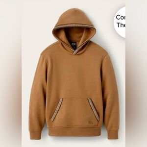 UGG Mens Brown Hoodie Sweater